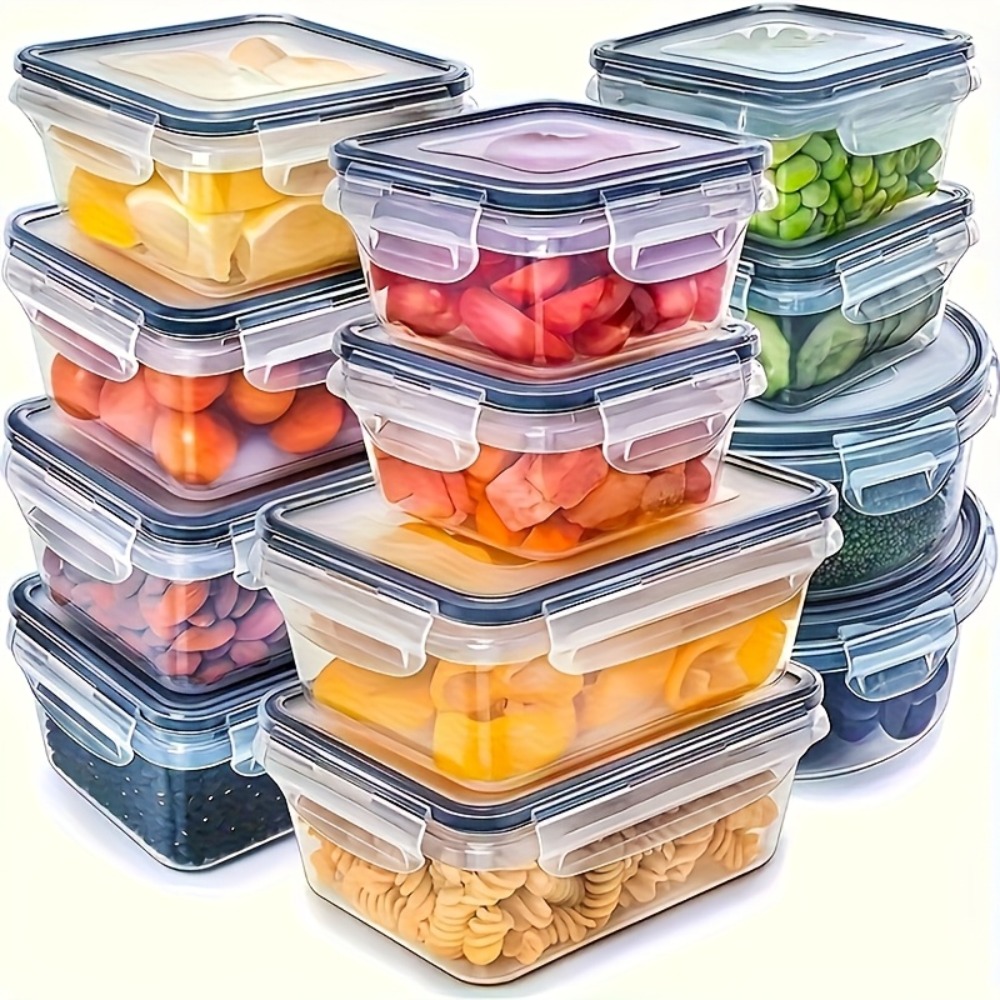 Meal Prep Lunch Boxes - 1PC Airtight Food Storage Container with