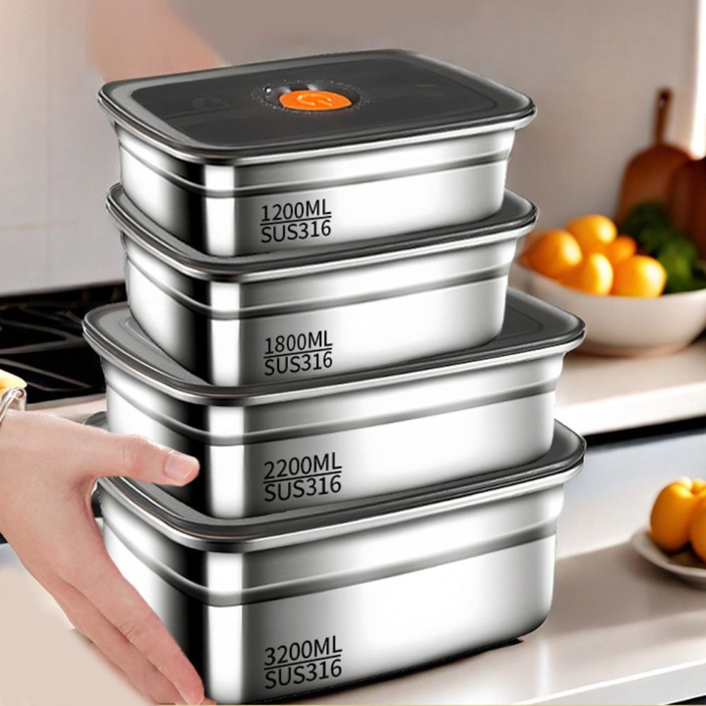 Stainless Steel Camping Lunch  - огляд і ціна Meal Prep Lunch Boxes