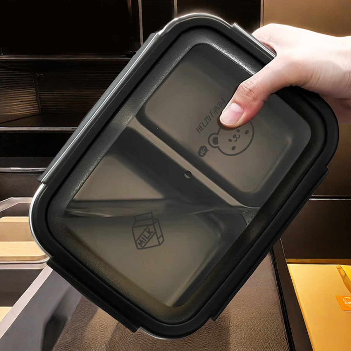 WORTHBUY 2/3 Grids 304 Stainle - огляд і ціна Meal Prep Lunch Boxes