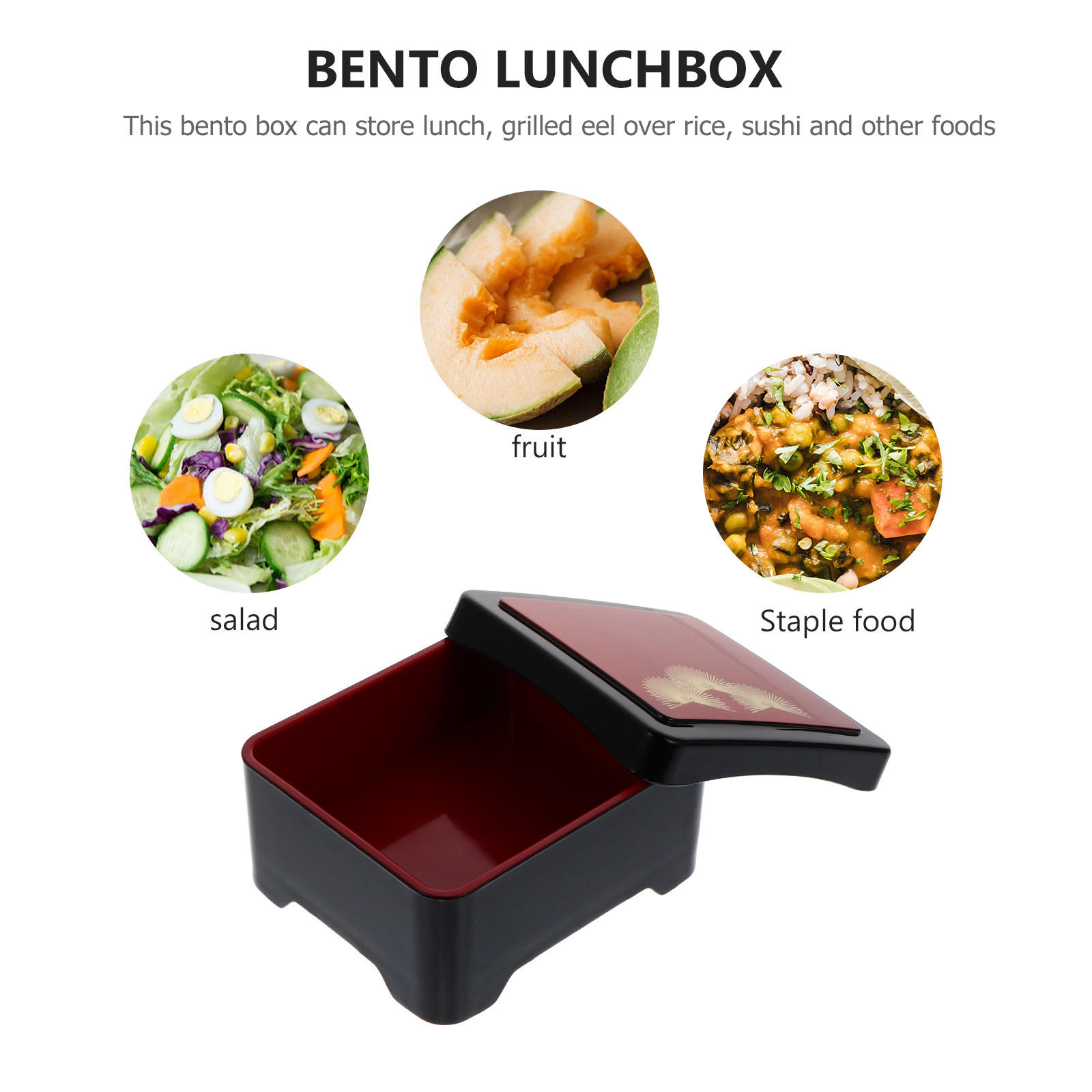 1Pcs Acrylic Bento Box Portabl - огляд і ціна Meal Prep Lunch Boxes