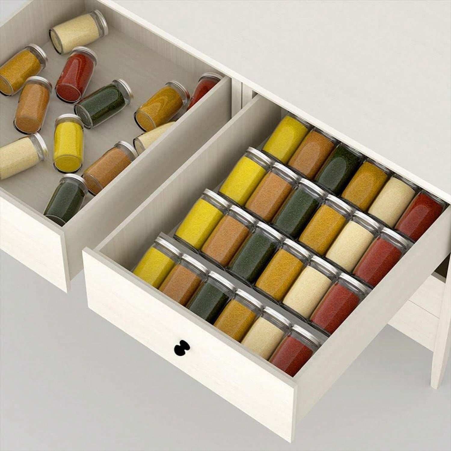 4 Layer Spice Drawer Organizer - огляд і ціна Spice Jar Labels