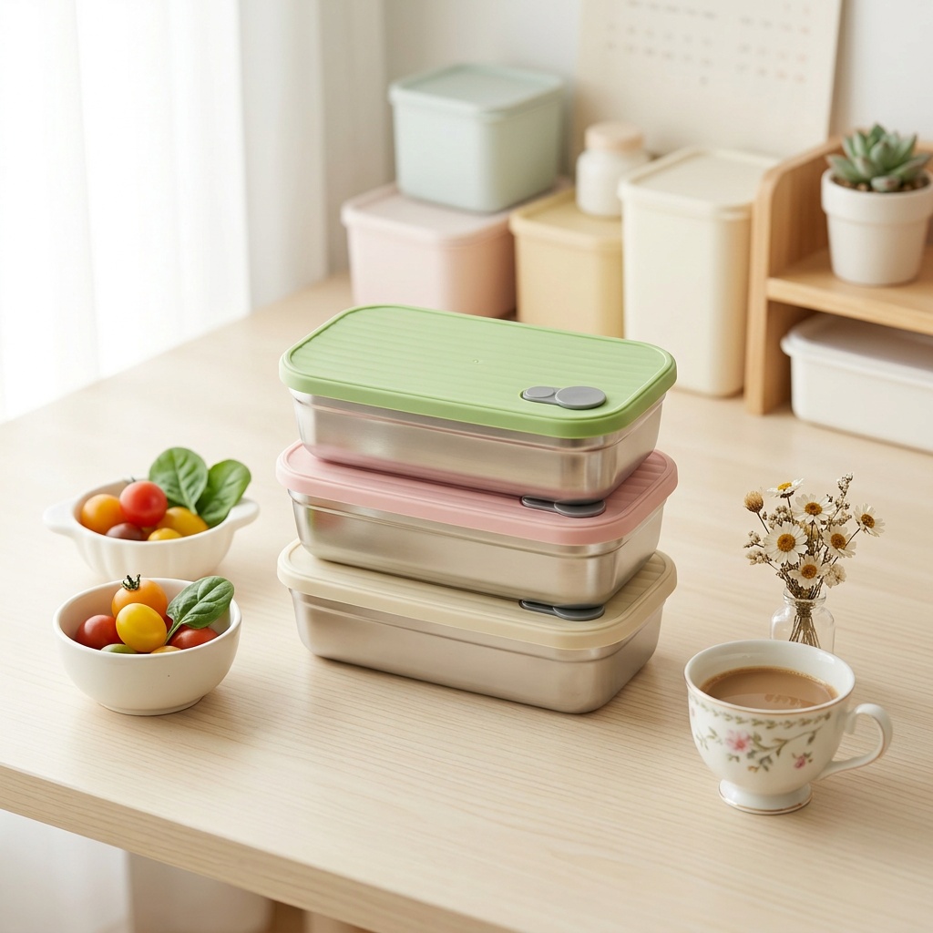 Stainless Steel Bento Box Meta - огляд і ціна Meal Prep Lunch Boxes