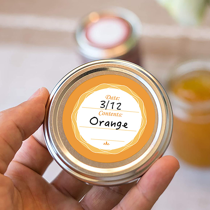 Spice Label Stickers Round Can - огляд і ціна Spice Jar Labels
