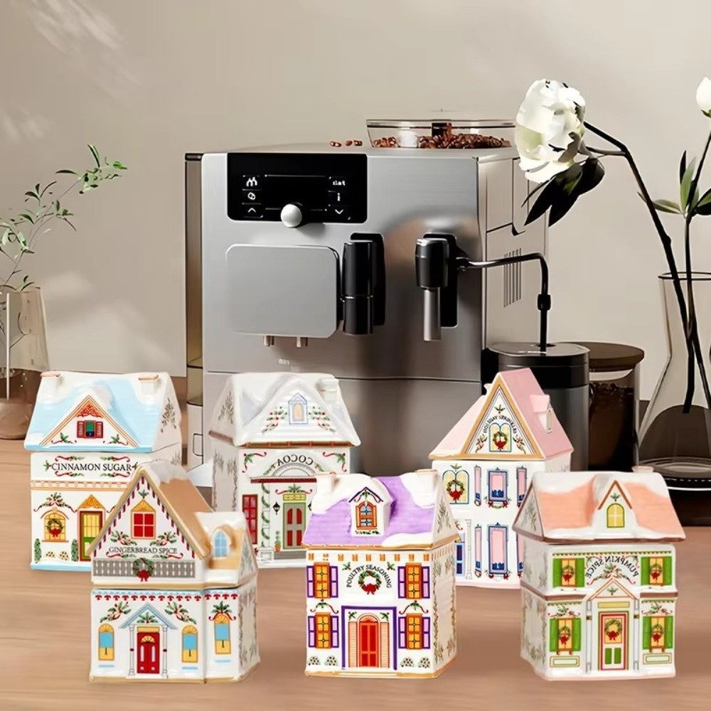 Gifts Cute Holiday Village Spi - огляд і ціна Spice Jar Labels