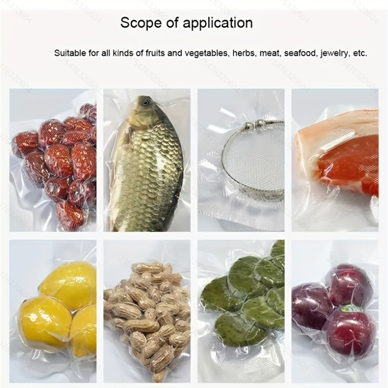 4pcs Vacuum Sealer Bags: 4 Rol - огляд і ціна Meal Prep Xl