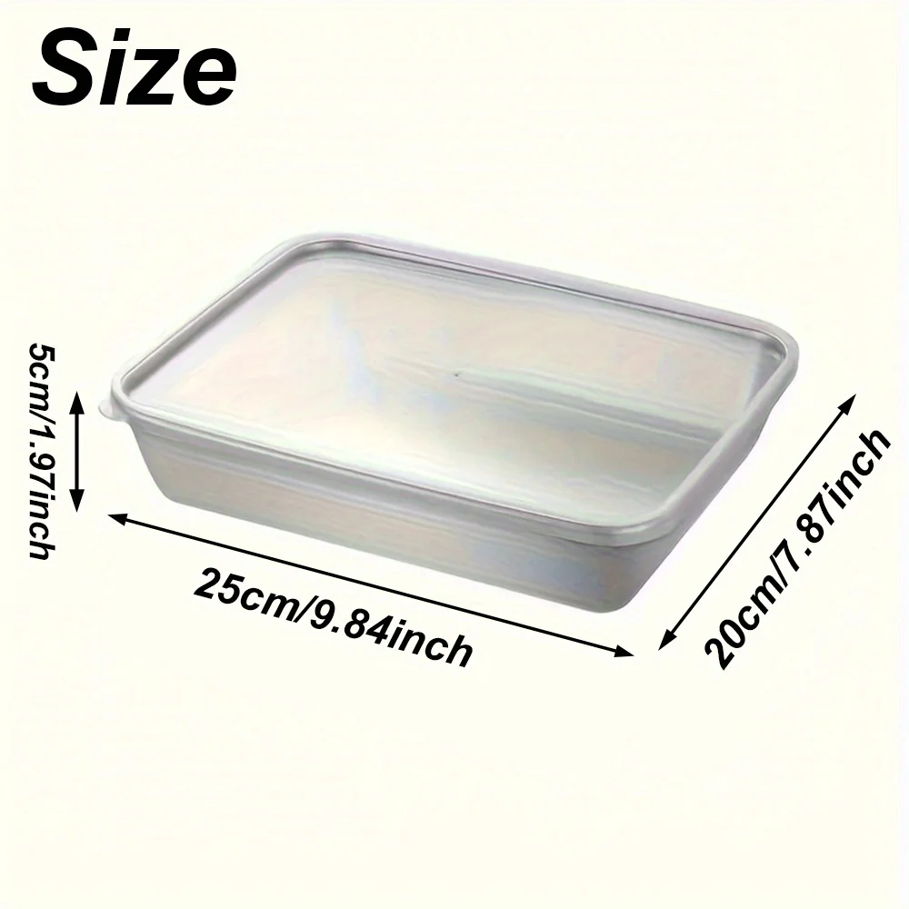 3pcs Stainless Steel Food Cont - огляд і ціна Meal Prep Lunch Boxes