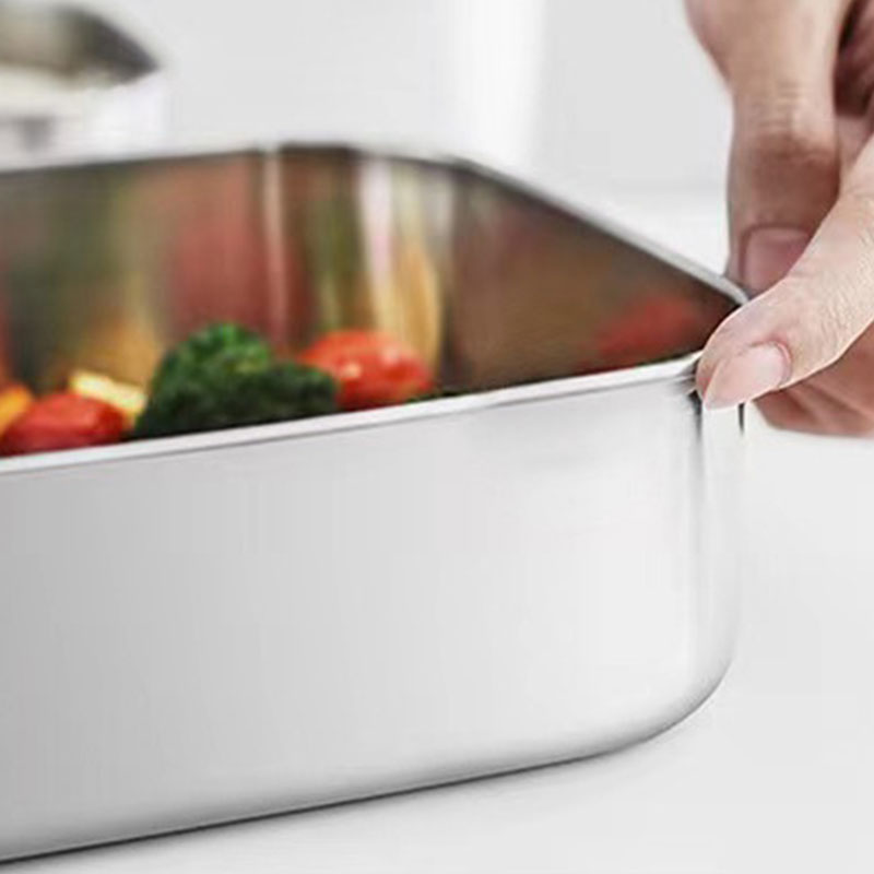 304 Stainless Steel Square Lun - огляд і ціна Meal Prep Lunch Boxes