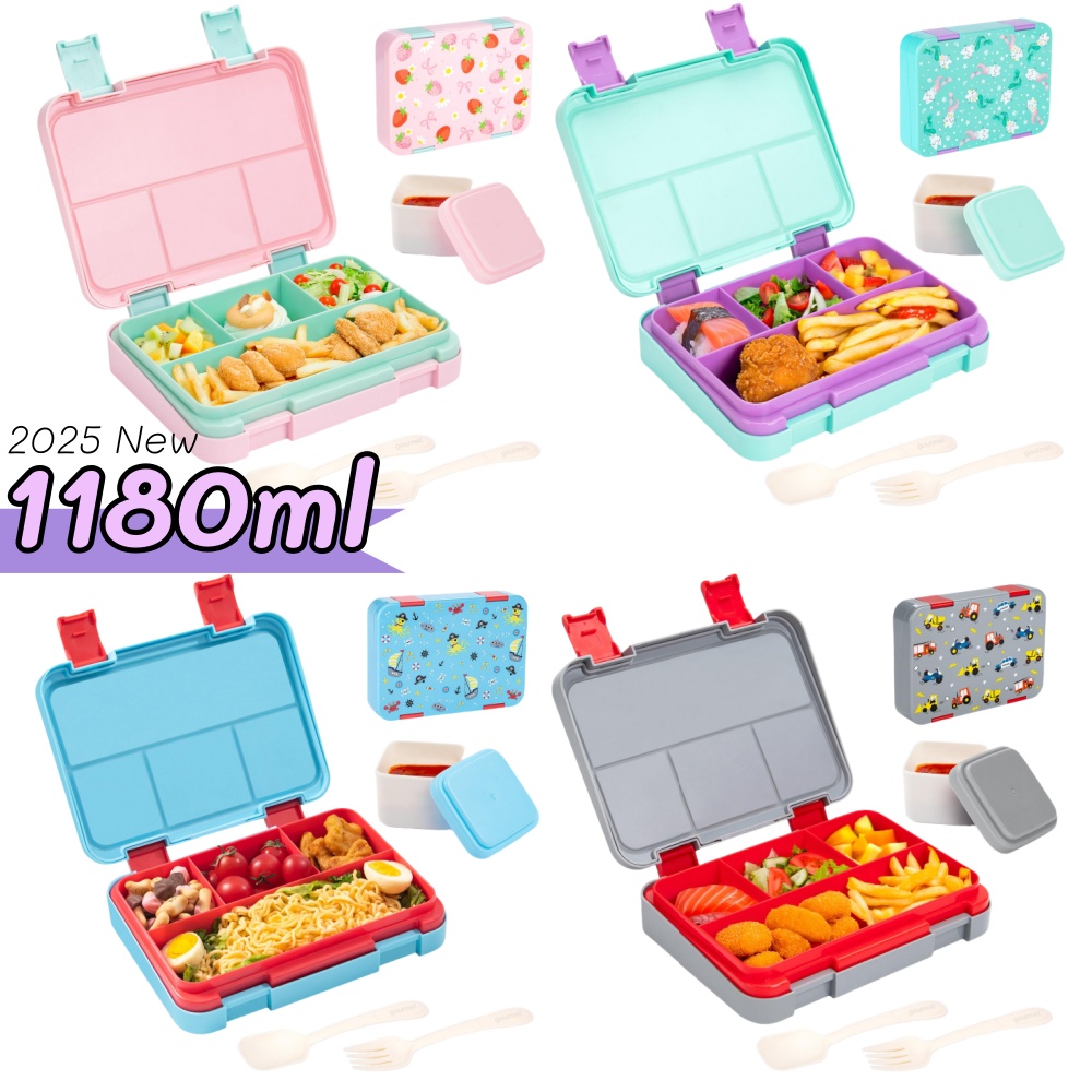 40oz Cartoon Pattern Bento Lun - огляд і ціна Meal Prep Lunch Boxes