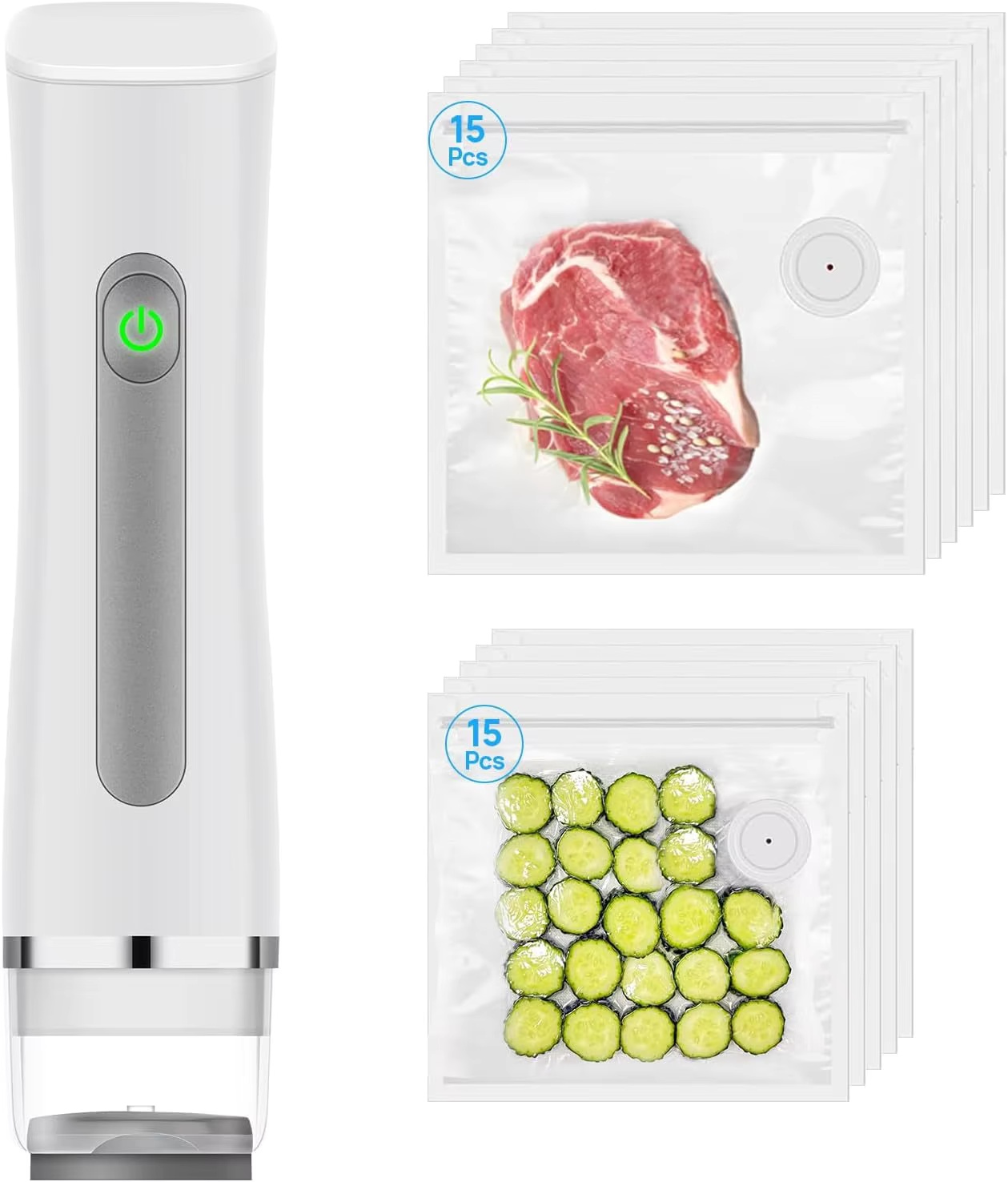 Vacuum Sealer for Food with Vi - огляд і ціна Meal Prep Vacuum Seal Containers