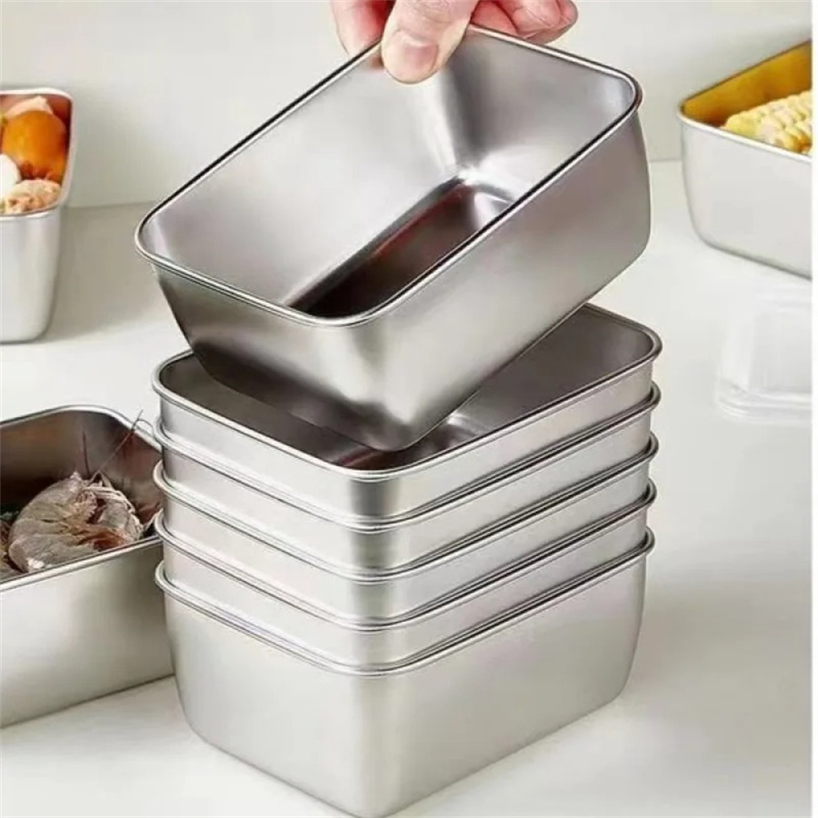 1/3/5pcs Stainless Steel Food  - огляд і ціна Meal Prep Lunch Boxes