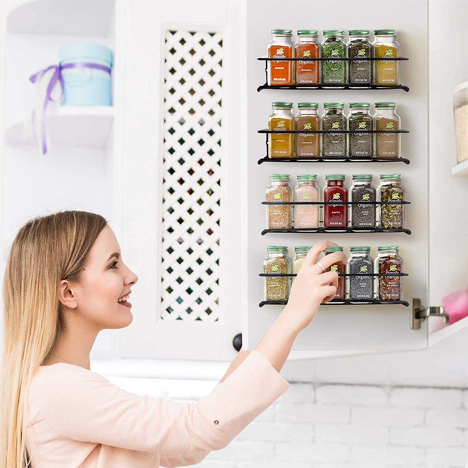 4/2PCS Spice Rack Organizer Wa - огляд і ціна Spice Jar Labels