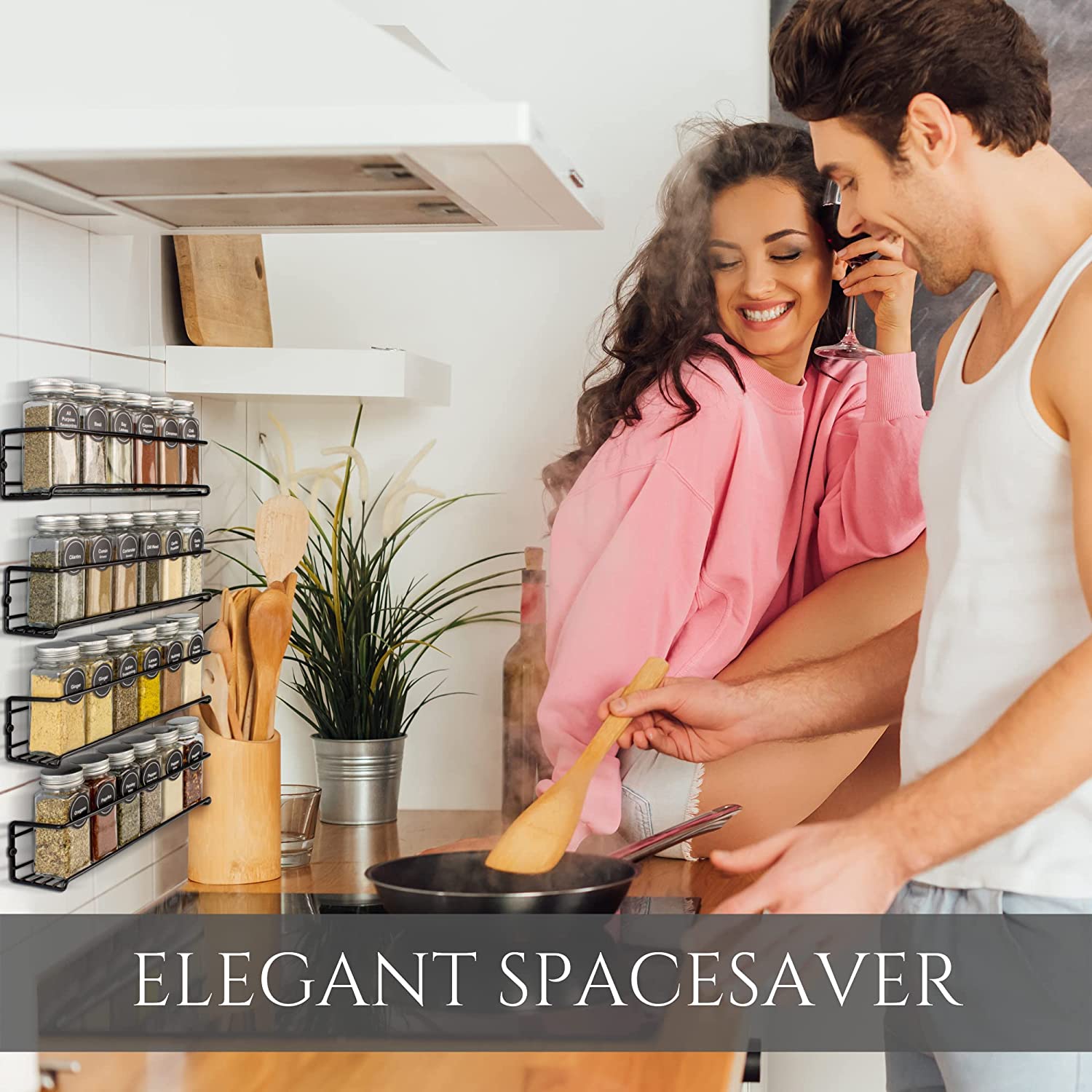 4/2PCS Spice Rack Organizer Wa - огляд і ціна Spice Jar Labels