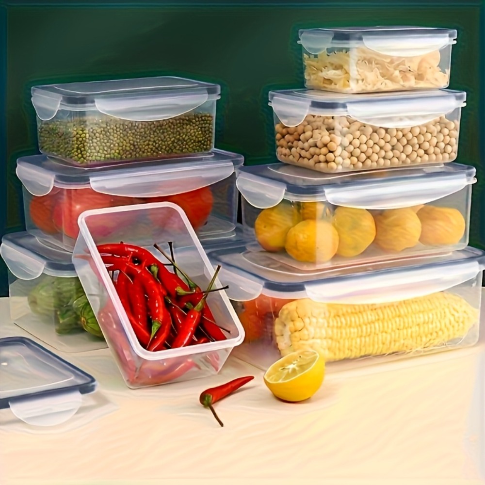 1PC Airtight Food Storage Cont - огляд і ціна Meal Prep Lunch Boxes