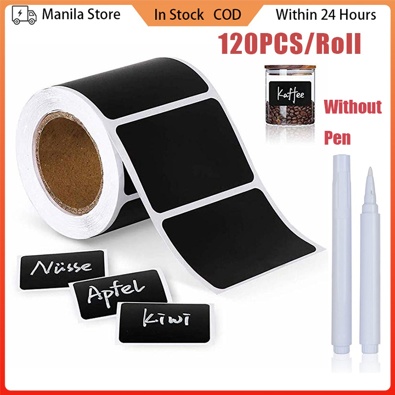 120pcs/roll Jars Labels Erasab - огляд і ціна Spice Jar Labels