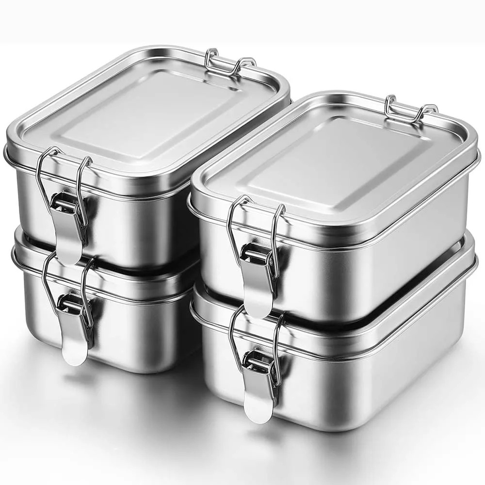 Stainless Steel Bento Box Meta - огляд і ціна Meal Prep Lunch Boxes